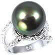WOMEN'S RINGS With Pearl and CZ WOMEN'S RINGS With Pearl and CZ