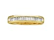 Beautiful Petite Real Baguette Diamond Band 1/4 ctw
