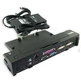 E-Port Plus Replicator/Docking Station with 130-Watt Power Adapter Cord for Select Dell Latitude Laptops/Precision Mobile WorkStations 430-3114 YP126