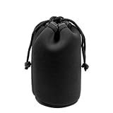 Objektivk�cher 120mm x �85mm Neopren schwarz - Objektivbeutel - Transportbeutel - Objektivtasche [JN21]von "Delamax"