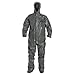 Dupont TP199TGY2X000200 ThermoPro Coverall, Double Storm Flap with Hook and Loop Closure, Taped Seam, 2X, Grey (Pack of 2)