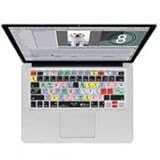 BestKB Covers Final Cut Pro/Express Keyboard Cover for MacBook, MacBook Air and Unibody MacBook Pro with Black Keys - Clear with Color Buttons KB Covers Final Cut Pro/Express Keyboard Cover for MacBook, MacBook Air and Unibody MacBook Pro with Black Keys - Clear with Color Buttons