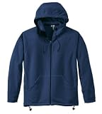 NEW District Threads - Microfleece Stitch Jacket Navy-4XL