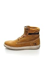 PEKKUOD Botines de cordones (Camel)
