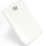 NEW BLACKBERRY OEM 9800 TORCH WHITE BACK BATTERY DOOR COVER