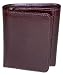 George Wallets | Men's Travel Wallets | Men's Card Wallets - Jack Georges Sienna Collection Tri-Fold Leather Wallet Black
