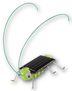 owi frightened grasshopper kit solar powered  more detail click!