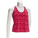 Bolle Tennis Passion Print Racerback Tank (COLOR: Pink, SIZE:Large)