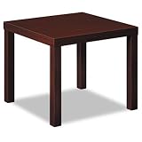 Basyx BLH3170N Corner Tables, 24 in.x24 in.x20 in., Mahogany