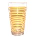 Fiesta Sunflower Stripe 16-ounce Glass Cooler
