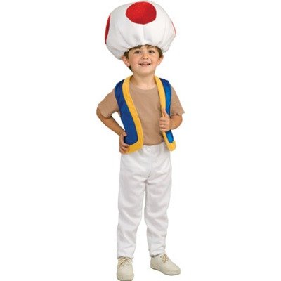 Super Mario Brothers Child's Costume, Toad Costume