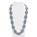 Consider It Maid Baby/Toddler Silicone Teething Necklace - The Original Collection (Grey)