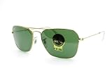 Discount Ray Ban Sunglasses RB3136 Caravan 001 Arista/Crystal Green, 58mm best deals