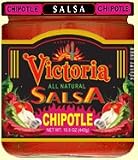 Victoria Fire Roasted Chipotle Salsa, 15.5 oz.
