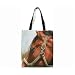 New Fiddler's Elbow Bay Horse Tote Cotton Canvas Handprinted W/ Organic Pigments Double Layered