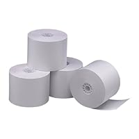 PM Company 02677 Recycled Plain Paper Calculator roll, 2-1/4 x 150 ft., 100 rolls per Carton