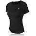 Nike Lady Dri-Fit UV Miler Short Sleeve T-Shirt - Large