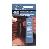 Roux Tween Time Hair Color Crayon In Black 1/3 Oz Conceal Roots And Grays + A-Viva Magic 4-Sided Nail Buffer