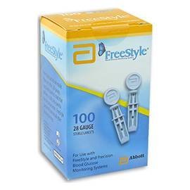 Freestyle Sterile Lancets 28 gauge - 100 ct