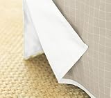 Tattersall Woven Bed Skirt - Chino Tattersall