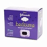 Johnson's Bedtime Easy Grip Toddler Sudzing Bar, 3 - 2.45 Oz. Bars