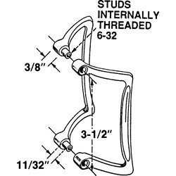 International Pro Source Shower Door Handle