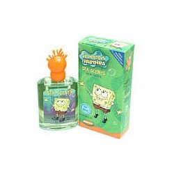 SPONGE BOB SEA SCENTS by Nickelodeon - 3.4 oz EDT SPRAY - NEW in BOX