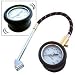Heavy Duty Tire Gauge with Large Dial, Flex Hose