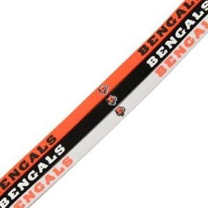 Cincinnati Bengals Elastic Headband - 3 Pack