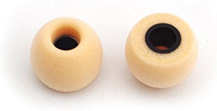 Memory Foam Replacement Earphone Tips for Sennheiser CX870, CX880, OCX880, CX980, CX680, IE6, IE7, IE8, CX6, SONY EX90, EX85, EX700, EX500, EX300, EX35, EX76, EX33, EX55, EX52, SHURE SCL2, E2C, SE102, UE SF3, 5PRO, 5EB, SF4, SF5, TF10, KOSS KEB24, KEB79, AKG K324P, K321, K330, K340, K370, CK9, CK10, CKM50, CKM30, CKM70, CKM90, CK1, CK51, CK7, CK6, CK31, CK52 Earbuds / Ear Phone Cushions Eartips (2 Pcs)