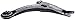 ACDelco Professional 45D3231 Front Driver Side Lower Suspension Control Arm