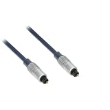 Anschlusskabel Toslink, High Quality, Stecker an Stecker,  � 6mm, blau, 3m, Good Connections�von "Good Connections"