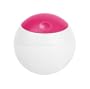 Boon Snack Ball - Snack Container in Pink/White