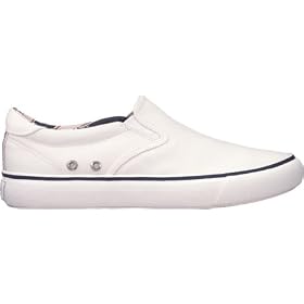 Buy Sperry Ladies Founders Cup Slipon White Canvas Casual by Sperry Top-Sider
