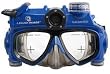 Liquid Image 5.0MP Video Scuba Mask - Blue (HD321) - Large