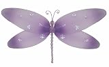 10″ Medium Purple Sparkle Dragonfly Decorations – dragonflies hanging nylon nursery bedroom girls room ceiling wall decor, wedding birthday party baby bridal shower