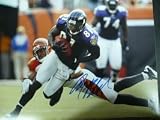 Boldin, Anquan (Baltimore Ravens) Autographed/Hand Signed 11x14