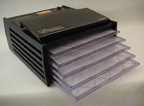 Excalibur 2500 5-tray Food Dehydrator, Jerky Maker - Black