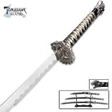 Colied Dragon 3 Piece Sword Set