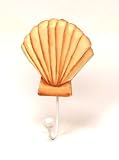 Clam Shell Wall Mounted Bath Towel / Coat Hook
