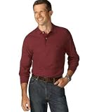 Nautica Big & Tall Long Sleeve Pima Cotton Deck Shirt