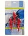 New Lot of 3 Bottle Top Pourer Bar Bartender Liquor Red