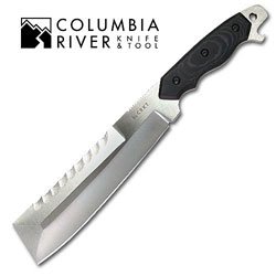 Columbia River Knife and Tool's 2013 Razel SS7 Chisel with Bellied Razor and Veff Serrated Blade by Columbia River