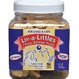 Halo Purely For Pets - Liv-A-Littles Salmon Treats For Dogs Or Cats, 1.6 oz nuggets