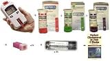 CardioChek Deluxe Cholesterol Kit includes analyzer, cholesterol test strips(total,hdl,trig), book