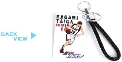 Anime The Basketball Which Kuroko Plays Kuroko Tetsuya & Kagami Taiga Key Chain Keyring Cosplay