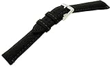 MORELLATO (モレラート) 時計バンド TINTORETTO 18mm ブラック 鹿革 U3221 767 019 018