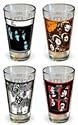 Beatles Pint Glass Set of 4