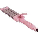 ハイメイク 【I らぶ BEAUTY】 モバイルシリーズ ウェーブアイロン 「モバイルウェーバー」 ピンク LB-338P