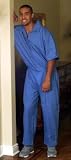 Men's Anti Strip Jumpsuit with Zipper